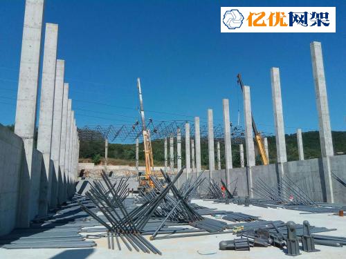 长葛料棚网架设计